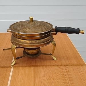 Vintage Iranian Warming Dish (5 piece set)